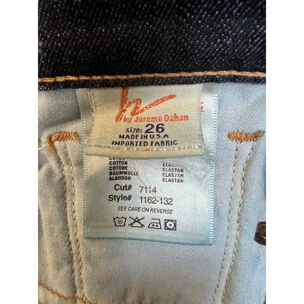 Citizens of Humanity Bootcut Jeans Womens 26 Blue Good Distressed Low Rise Denim
